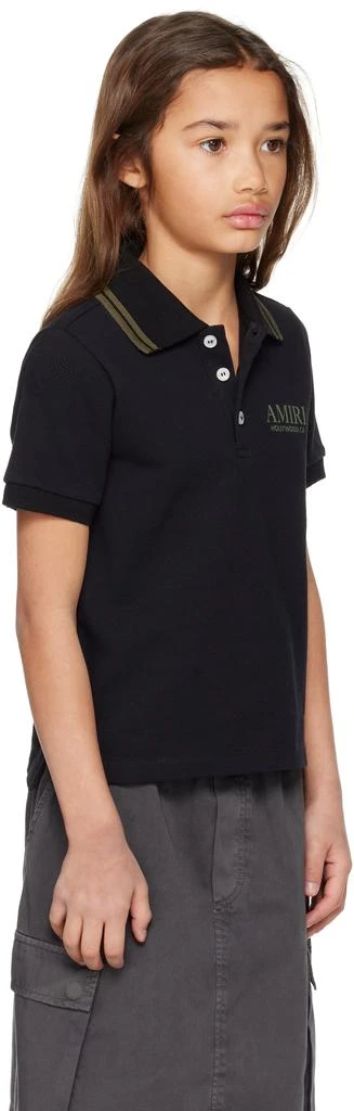 AMIRI Kids Black Bones Polo 2