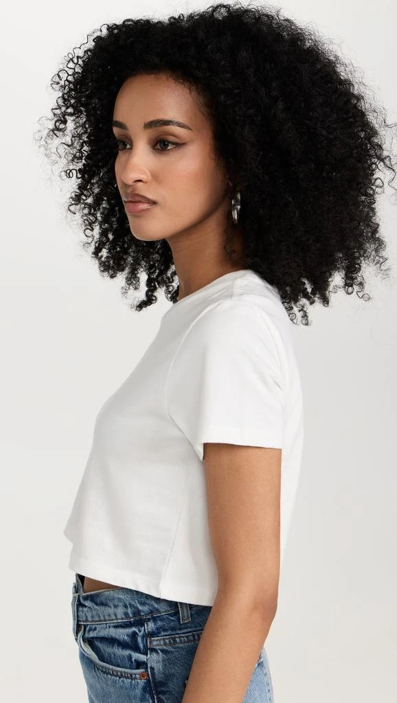 Reformation Cropped Classic Crew Tee 3
