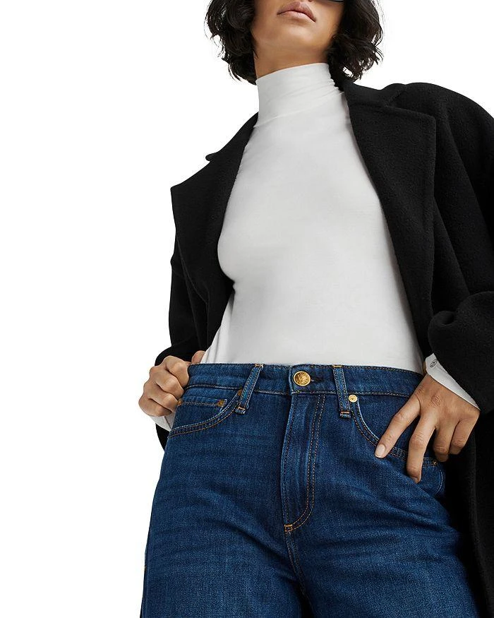 Rag & Bone Logan High Rise Straight Jeans in Annalise 4