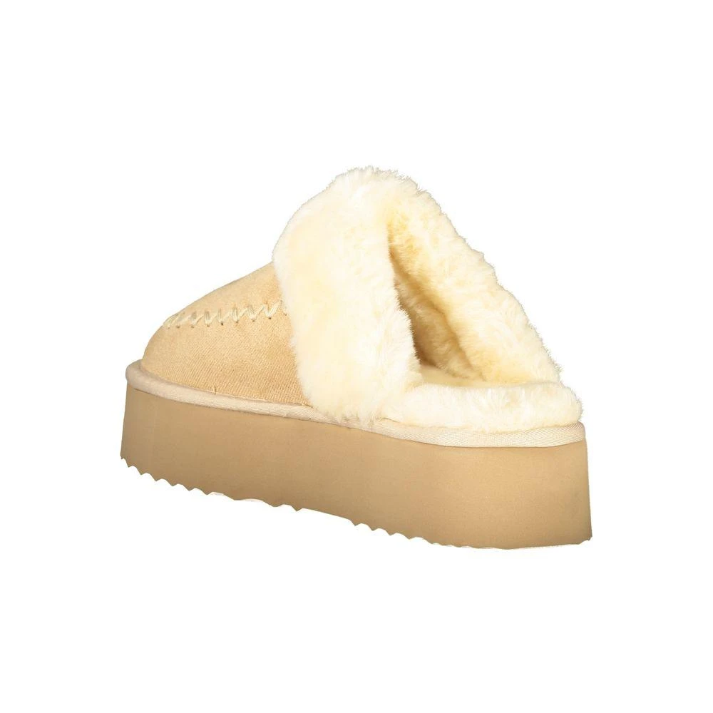 Laura Biagiotti Beige Polyester Women Sandal 3