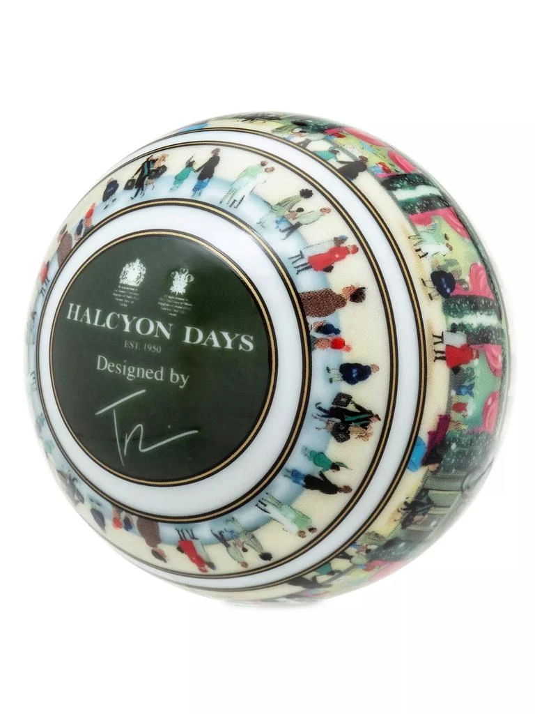 Halcyon Days Saks Fifth Avenue Holiday Shopping Ornament 2