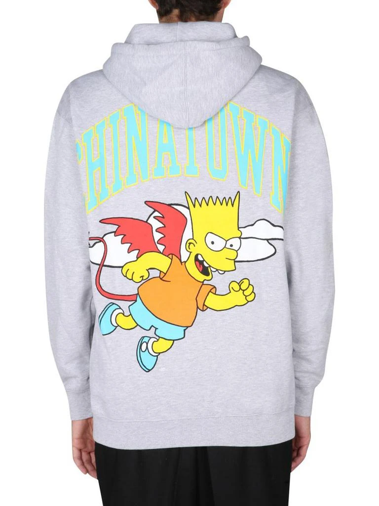 Chinatown Market Chinatown Market "Devil Bart" Sweatshirt Unisex 4