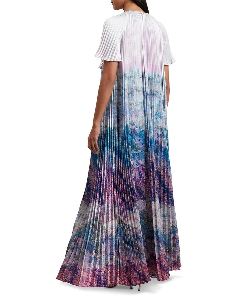 Ted Baker London Deeliaa Pleated Short Sleeve Maxi Dress 2