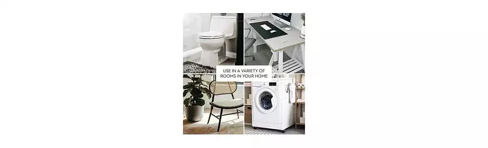 iDesign Rectangular Trash Can, 2.5 Gal. / 9.5 Liter, 2-Pack, Tango, Made in USA 5