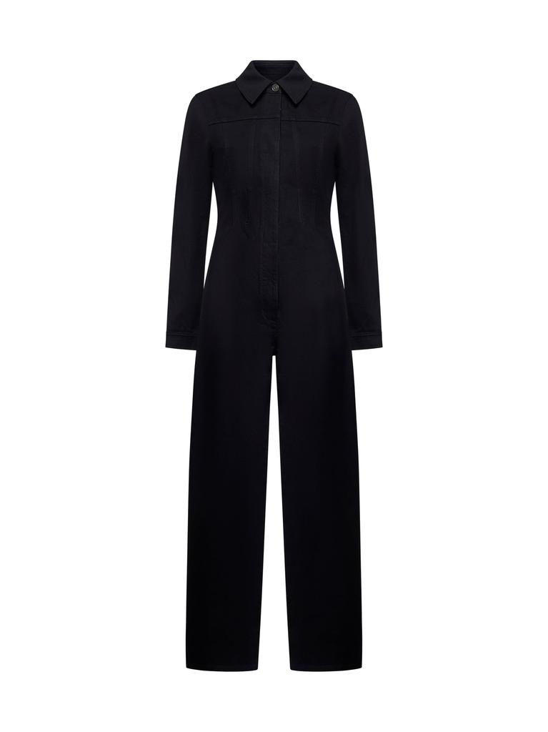 Alaia Black Denim Jumpsuit