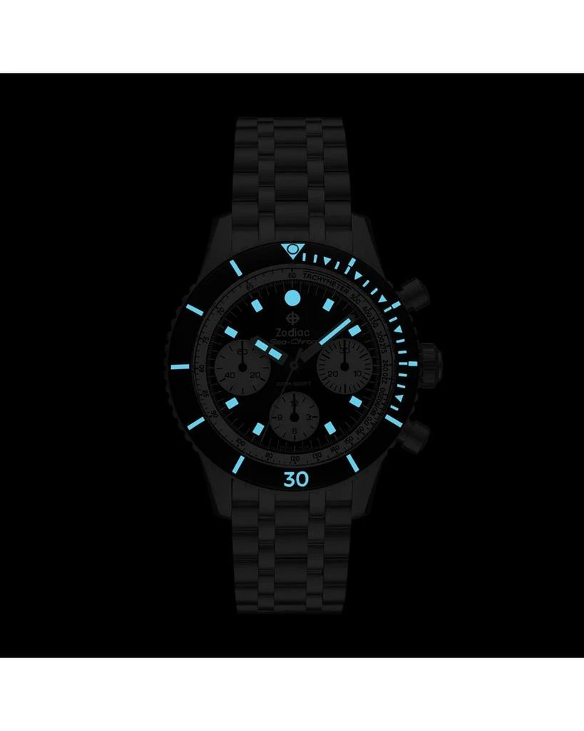 ZODIAC Sea-Chron Automatic Stainless Steel Watch, 42mm 6
