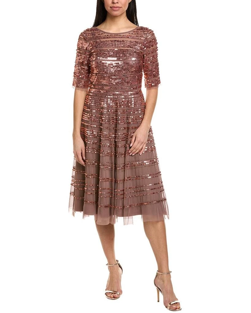 Johnny Was Sequin Mesh Midi Dress 1