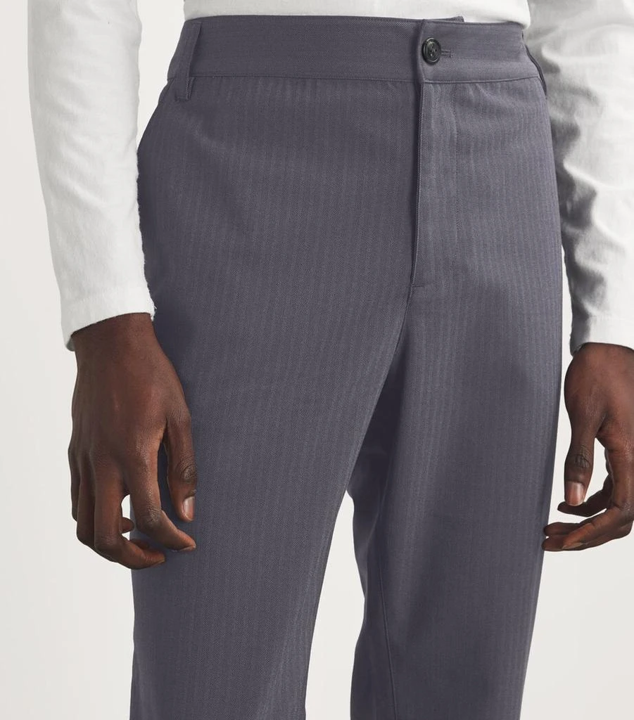 Paige Straight-Fit Stafford Trousers 6