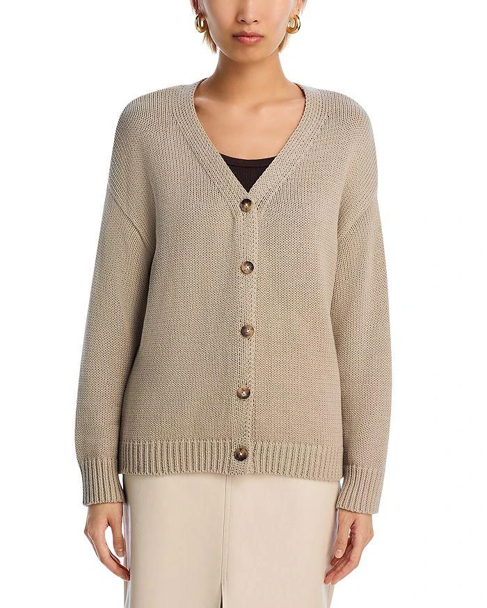 AQUA V Neck Cardigan - Exclusive 6