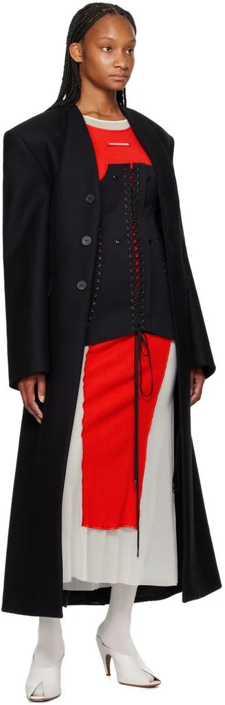 Jean Paul Gaultier Black Corset Suit Coat 5
