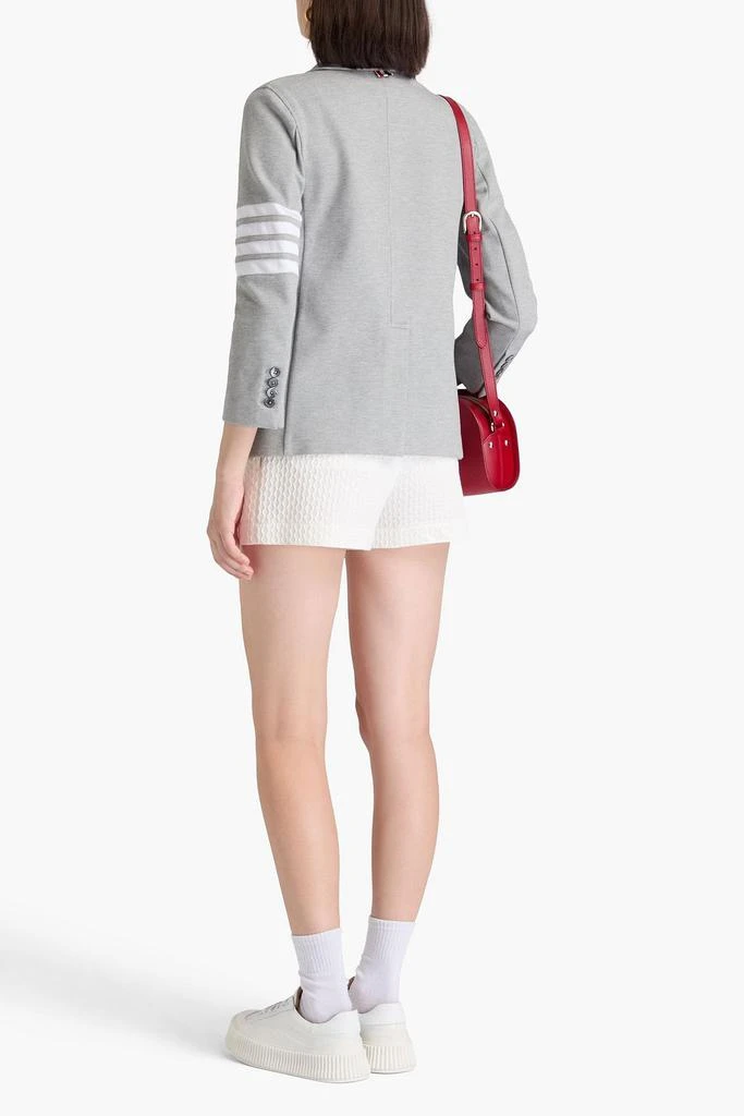 Thom Browne Striped cotton-blend twill blazer 3