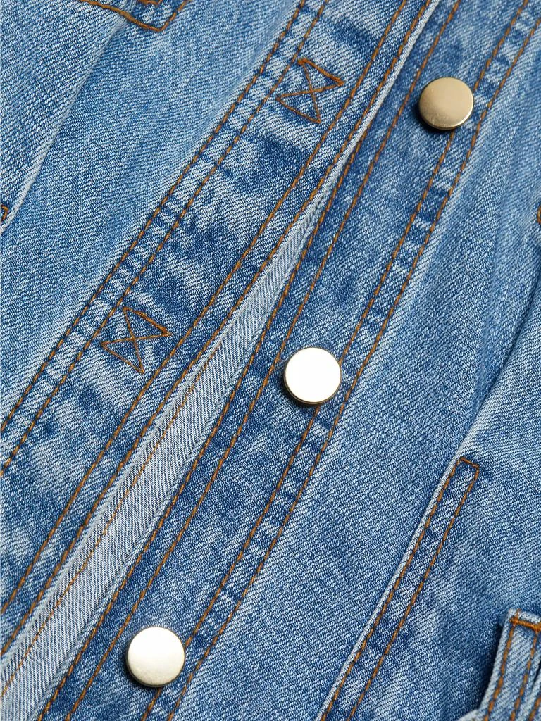 knee length dresses for ladies Coast Denim Midi Dress | Light Sky Wash main image 1