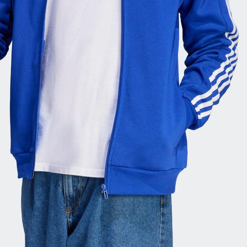 Adidas Men's  Essentials Fleece 3-Stripes Full-Zip Hoodie 5
