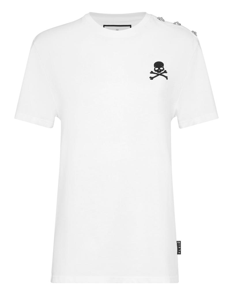 Tシャツ・カットソー Philipp Plein `Vintage Racing Strass` Man Fit T-Shirt Philipp Plein Philipp Plein `Vintage Racing Strass` Man Fit