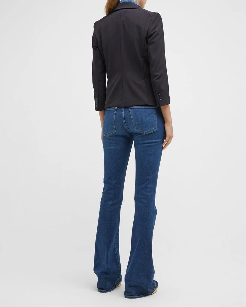 VERONICA BEARD Scuba Schoolboy Blazer Jacket 5