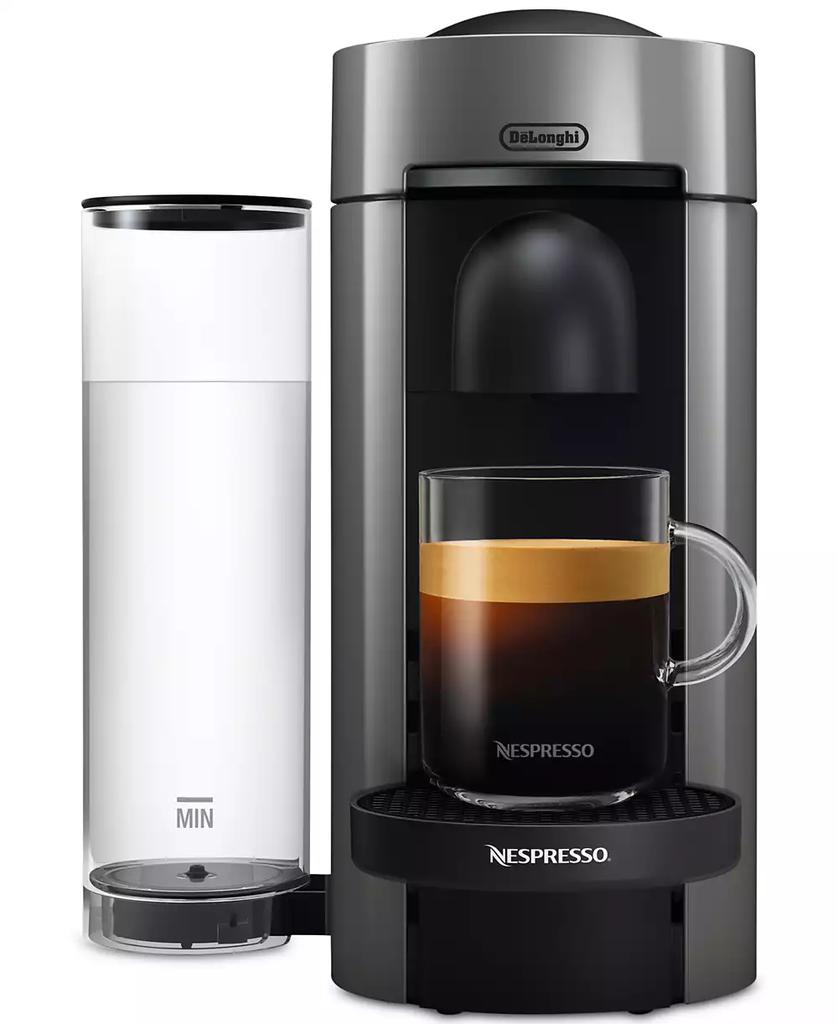 Nespresso Vertuo Plus Coffee and Espresso Machine by De'Longhi, Gray