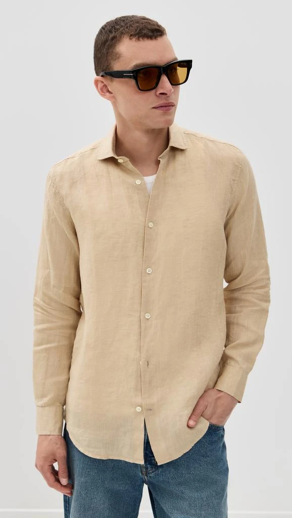 Frescobol Carioca Antonio Linen Shirt 6