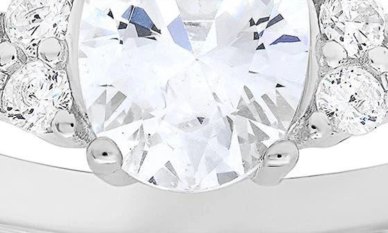 Queen Jewels Sterling Silver Cubic Zirconia Ring 4