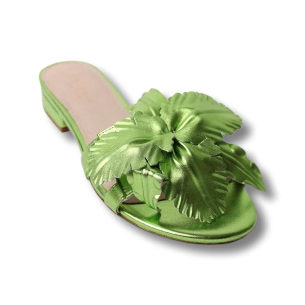 CECELIA NEW YORK Lila Slide Sandal In Citrus