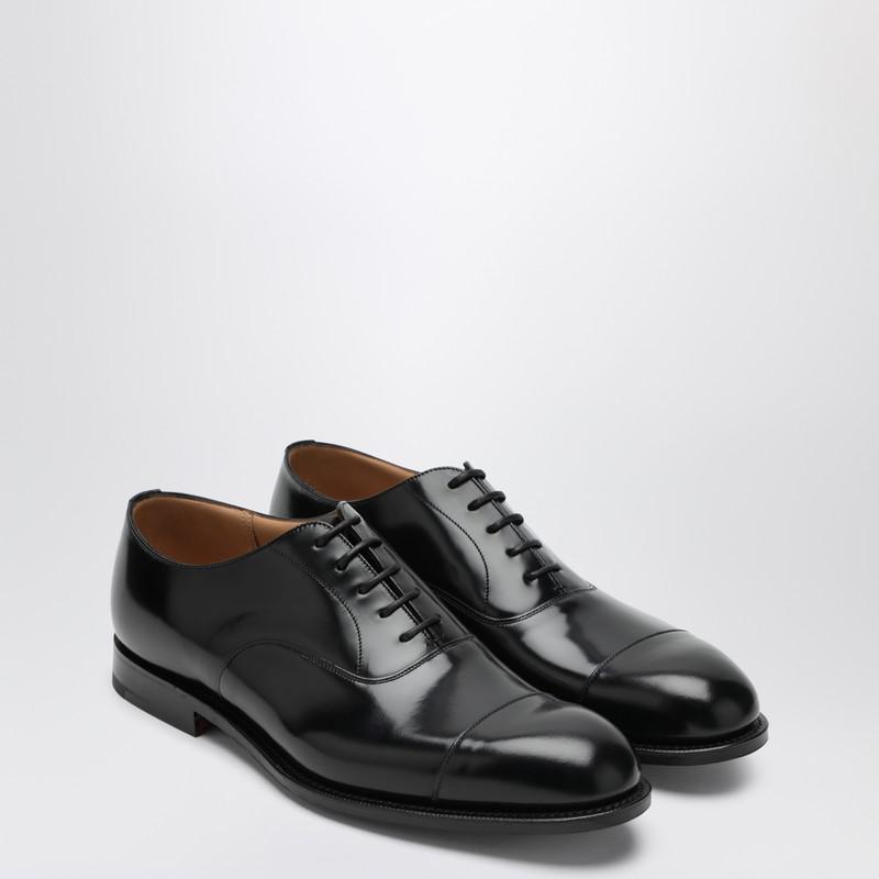 Church's Black smooth leather Consul lace-up shoes