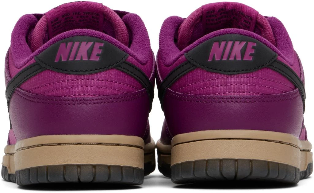 NIKE Purple & Pink Dunk Low Sneakers 2