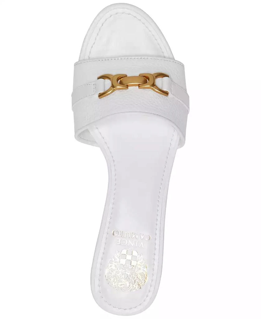 Vince Camuto Women's Maxine Horsebit Slide Sandals 4