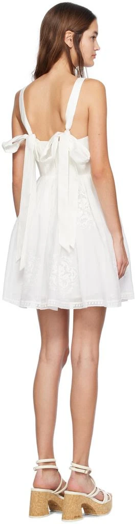 Zimmermann White Alight Minidress 3