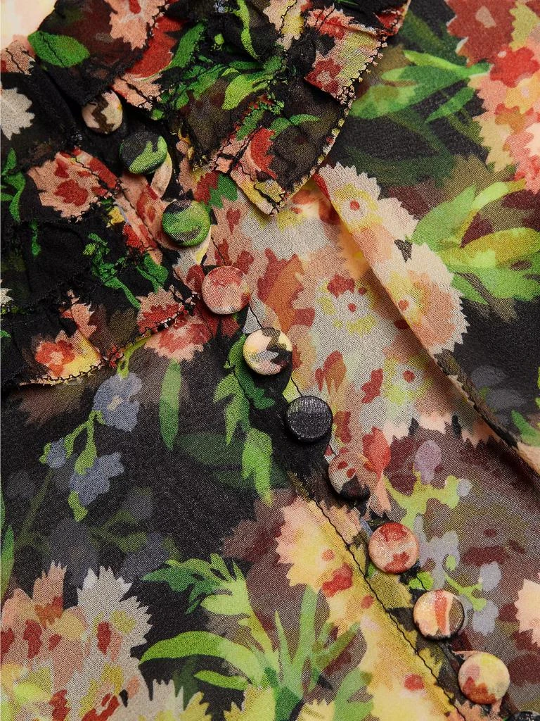 DÔEN Alona Silk Floral Top 7