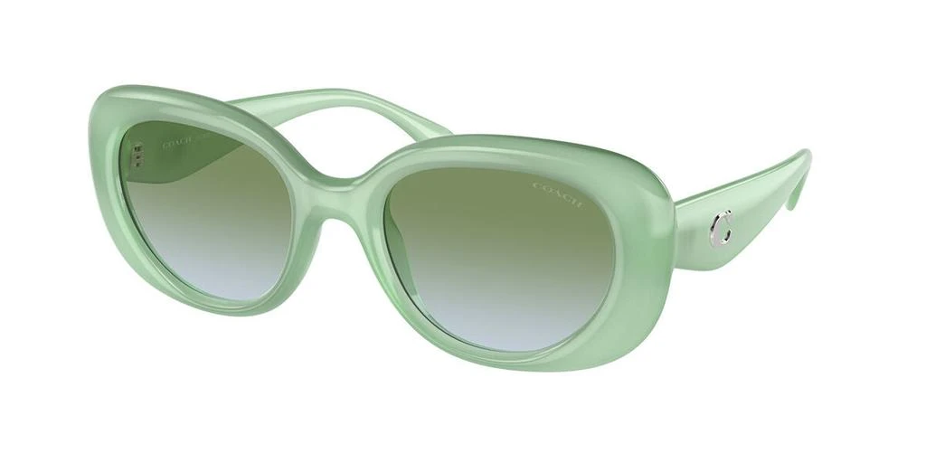 Coach Women's 53mm Milky Mint Sunglasses 1