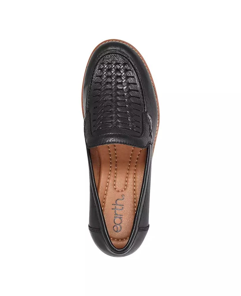 Earth Women's Elona Woven Slip-on Loafers 4