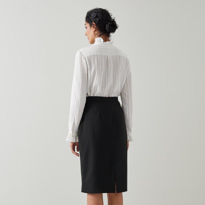 L.K. Bennett Nina Black Skirt