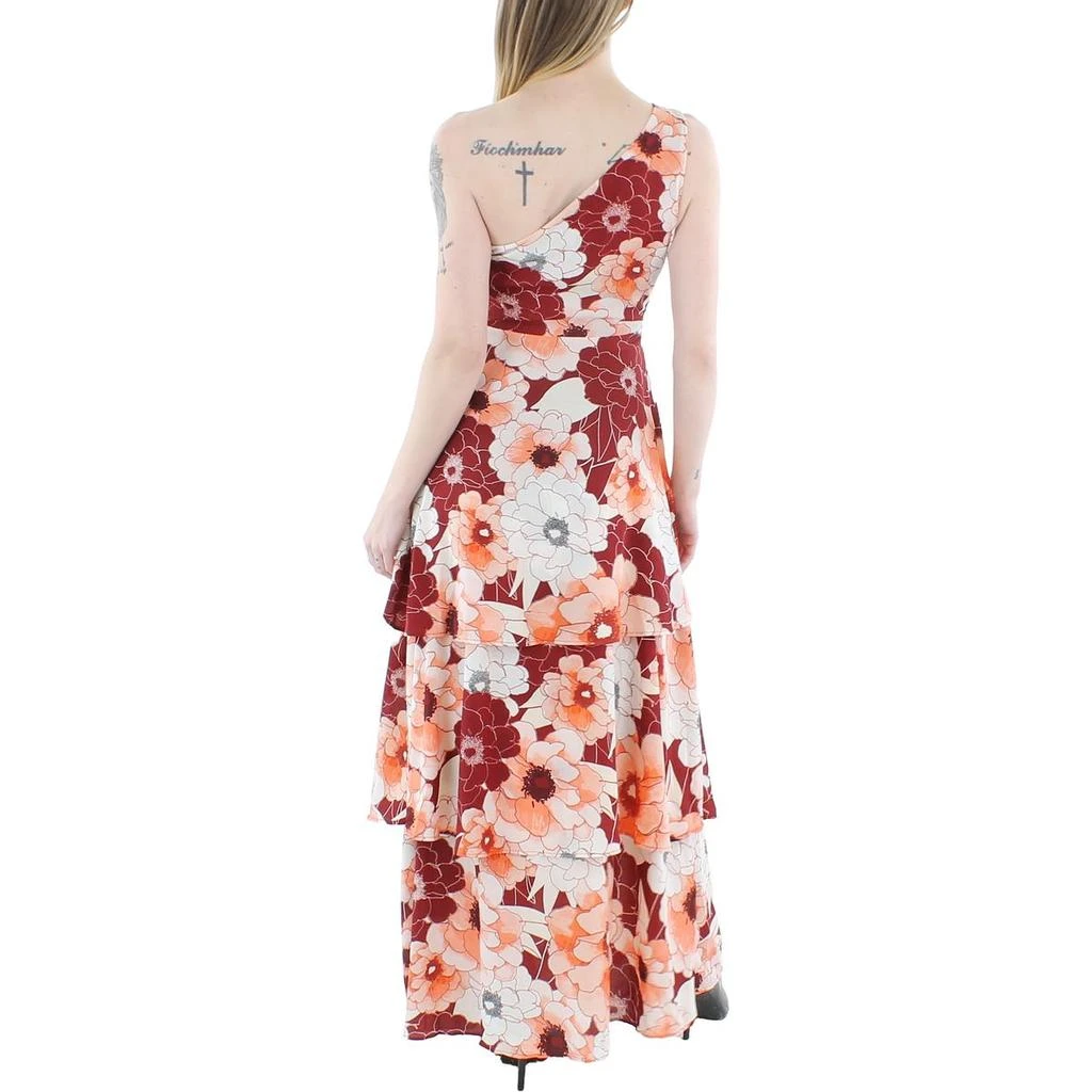 Rachel Rachel Roy Womens Floral One Shoulder Maxi Dress 2
