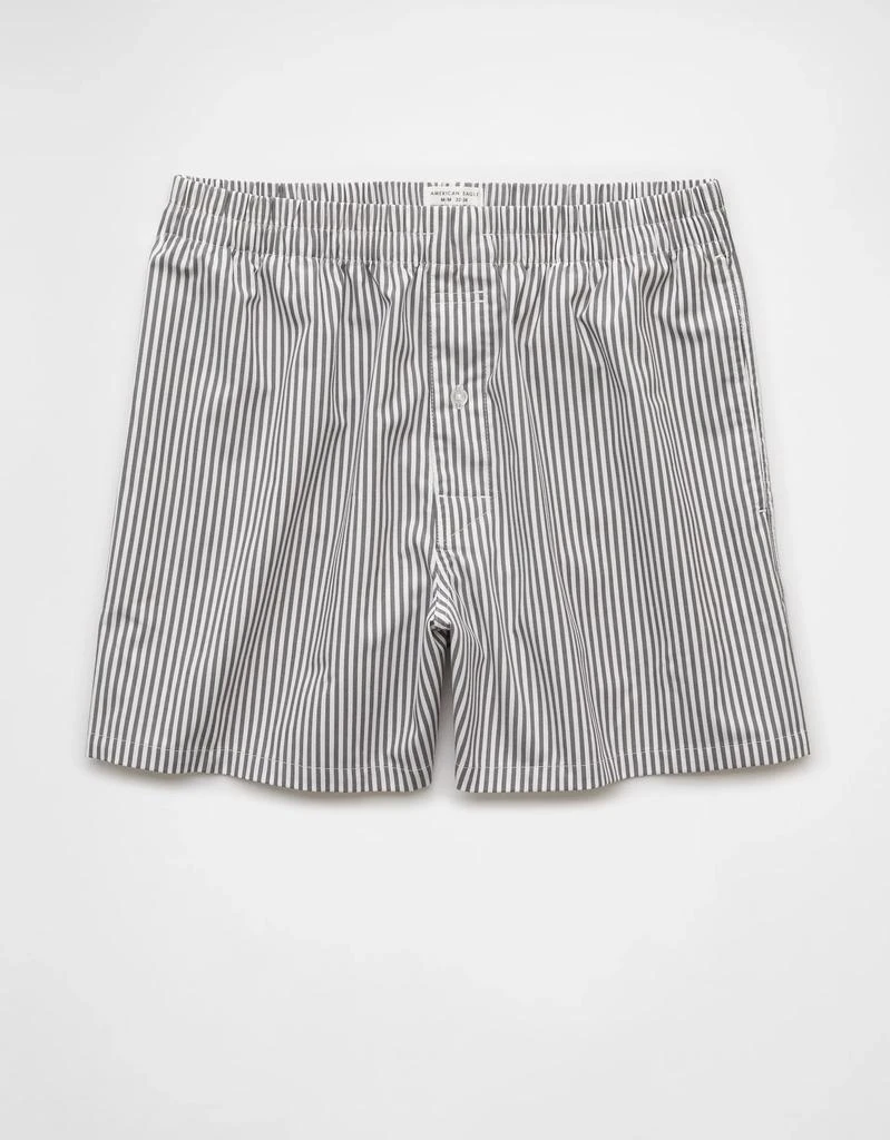 AE AEO Men's Striped Poplin Pocket Boxer Short 3