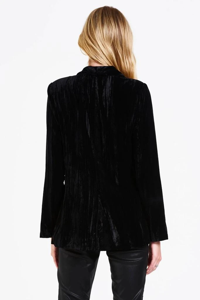 DEAR JOHN DENIM Wylie Blazer Jacket In Black 4