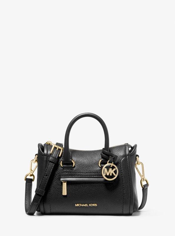 michael_kors Carine Extra-Small Pebbled Leather Satchel