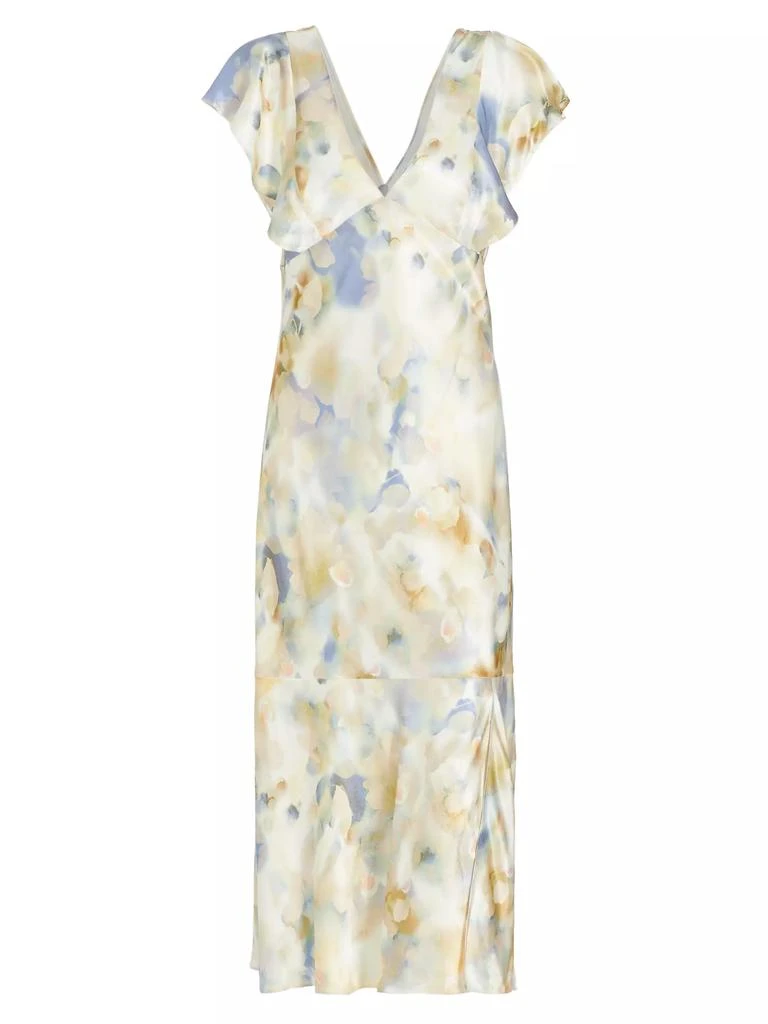 Rails Dina Diffused V-Neck Midi-Dress 1