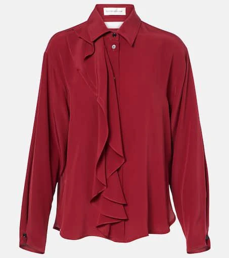 Victoria Beckham Ruffled silk blouse 1