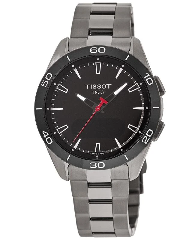 Tissot Tissot T-Touch Connect Solar GMT Digital Dial Titanium Men's Watch T153.420.44.051.00 1