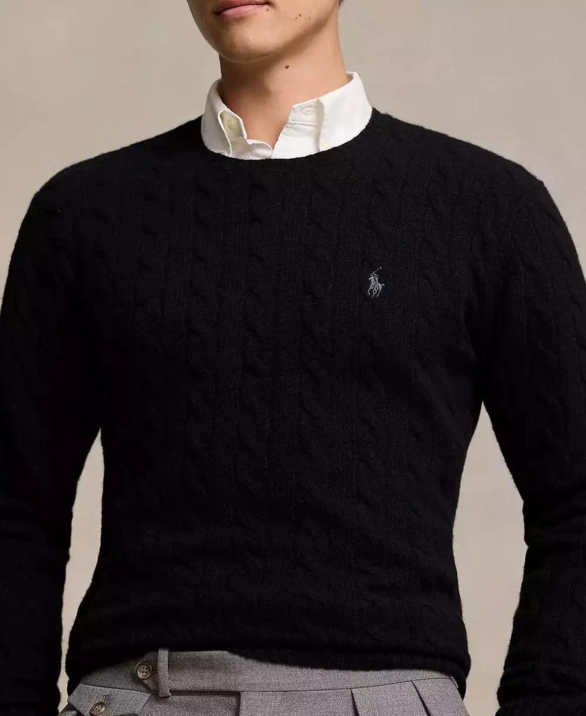 Ralph Lauren Men's Wool-Cashmere Cable-Knit Sweater 3