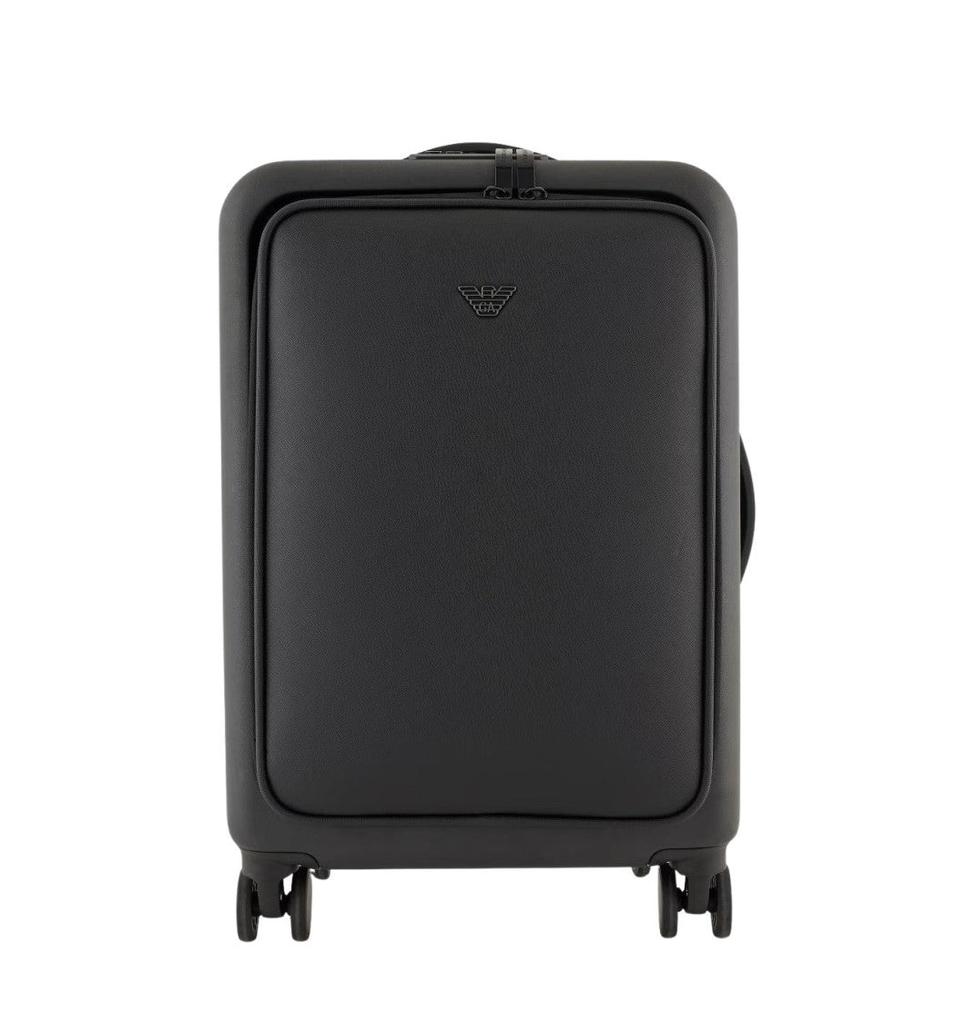 Emporio Armani Black Hard-Shell Suitcase