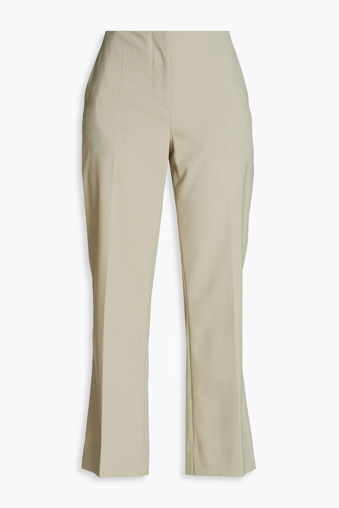 HOLZWEILER Wasabi cropped crepe bootcut pants