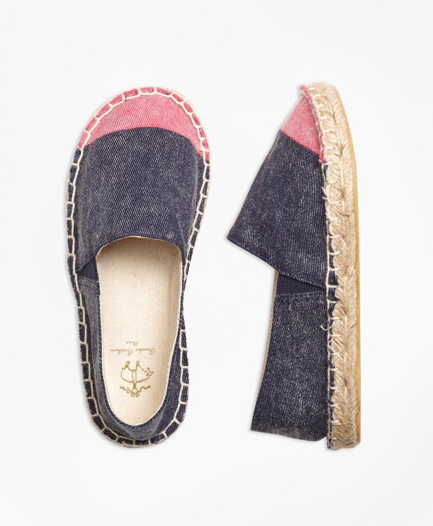 Brooks Brothers Girls Cotton Espadrilles