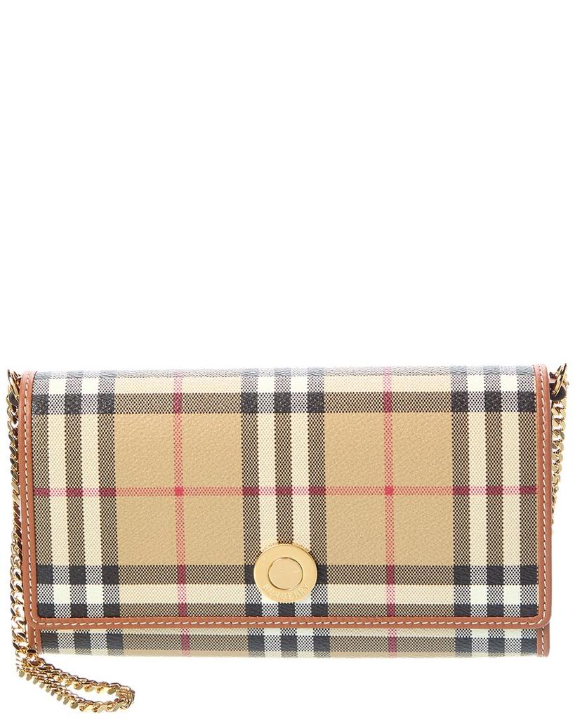 【関税＆送料込み】Burberry Micro Shield Wallet On Chain Burberry Burberry Micro Shield Wallet On Chain - Wallets