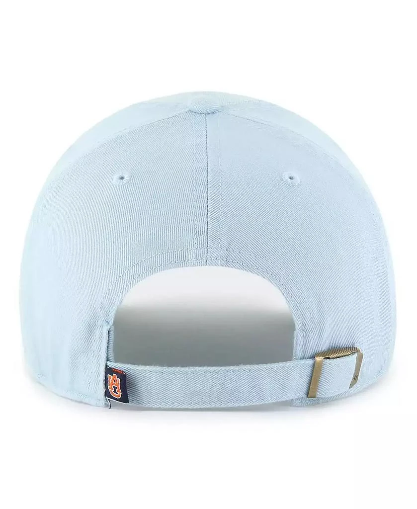 Men's '47 Light Blue Auburn Tigers Clean Up Adjustable Hat, image size:839x1024