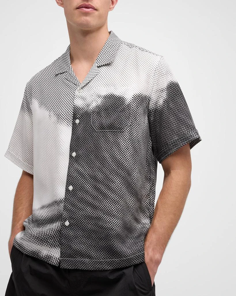 Stampd Men's Dotted Wave Camp Shirt 6