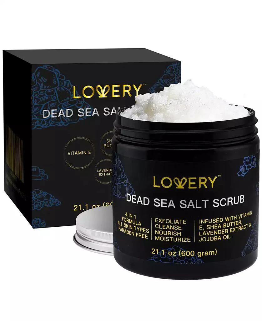 Lovery Exfoliating Dead Sea Salt Scrub 3