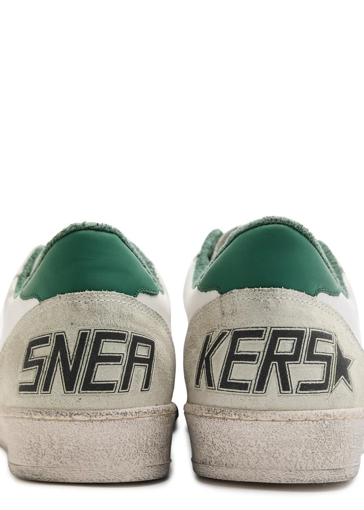 Golden Goose Ball Star distressed leather sneakers 4