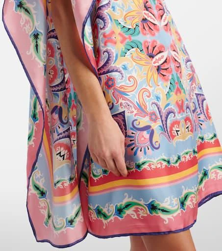 ETRO Printed silk foulard top 5