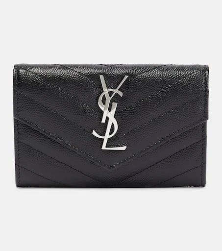 Yves Saint Laurent Monogram Small leather wallet 1