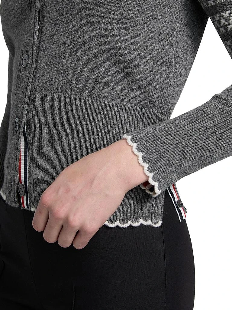 Thom Browne Holiday Hector Wool Cardigan 6